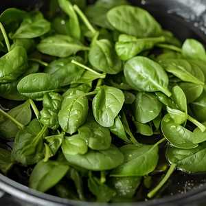 Sautéed Garlic Spinach