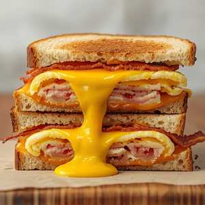 Meat, Egg And Cheese