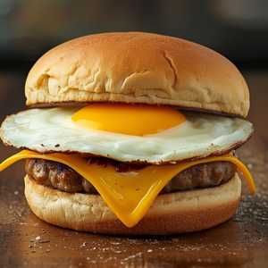Sausage Patty or Turkey Sausage Patty & Egg Sandwich