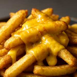 French Fries & Squeeze Cheese