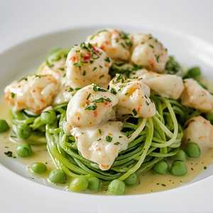 Crab Meat Pea Sprouts