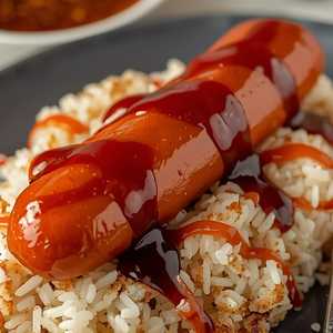 Red Hot Dog Musubi