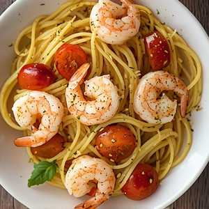 SHRIMP SPAGHETTINI