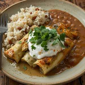 Enchiladas Verdes (ASADA)