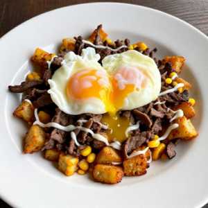 Corned Beef Hash and Eggs