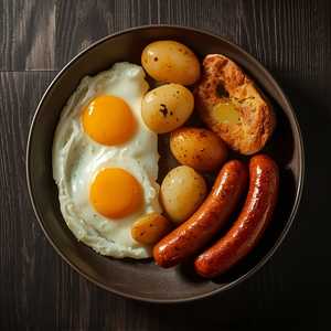 KOUNTRY SAUSAGE & EGGS