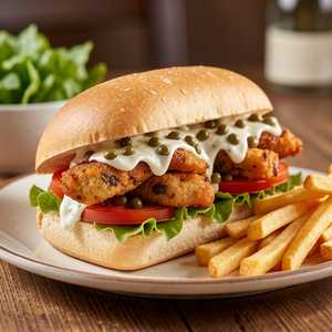 Vegan Souvlaki Sandwich