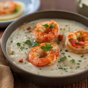 Jerk Shrimp & Grits