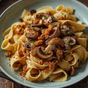 Mushroom Pappardelle