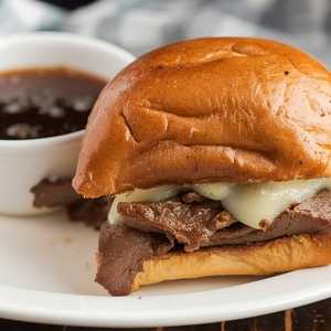 Cheesy French Dip