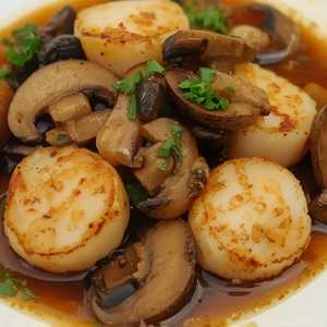 Double Mushroom & Scallop