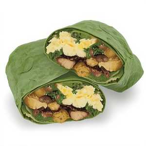 Vegetarian Breakfast Burrito