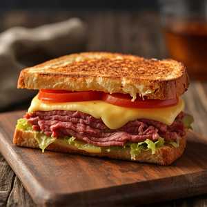 Manny's Corned Beef Reuben