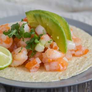 Tostada de Camaron