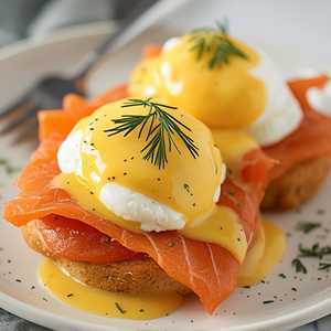Smoked Salmon Benny
