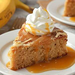 Banana Caramel Slice
