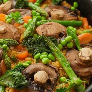 Paella Vegetales