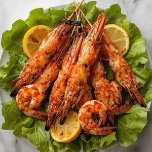 Tiger Jumbo Prawns Grilled