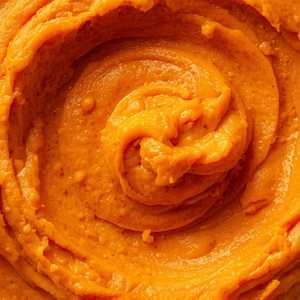 Mashed roasted sweet potatoes