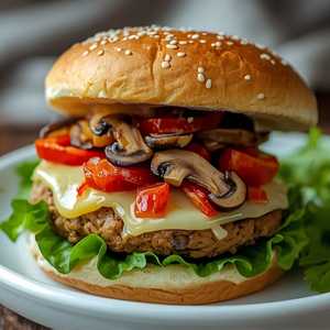 "Texas" Turkey Burger