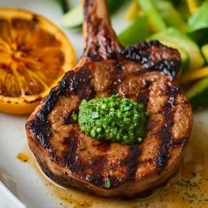 Grilled Veal Chop
