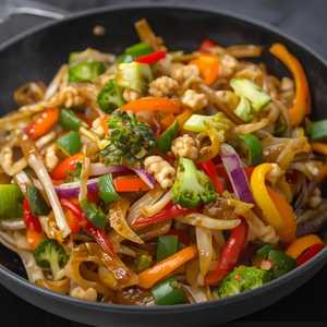 Stir Fried Glass Noodles