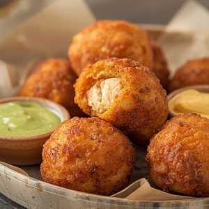 Gulf Crab Blue Corn Hush Puppies