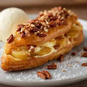 Apple & Pecan Éclair