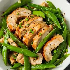 Chicken With Peapod 雪豆鸡