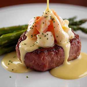 Morton's Classic Filet Oscar (8 oz.)