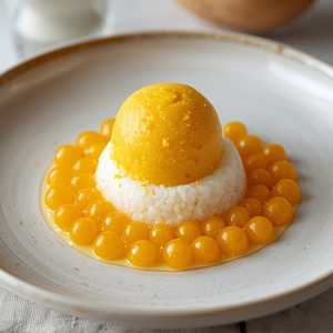 COCONUT STICKY RICE PUDDING