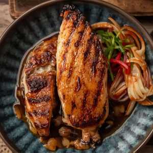 Broiled Yellowtail or Salmon Collar