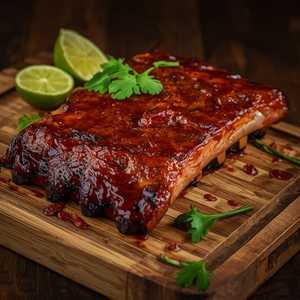 Slow-Smoked Ribs