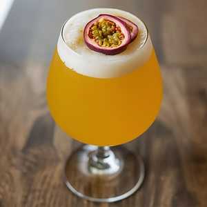 Barebottle "Unsinkable Tartanic" Passionfruit Sour, San Francisco, CA