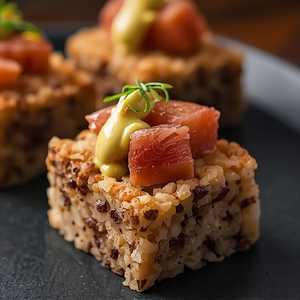 Ginger Scallion Crispy Rice