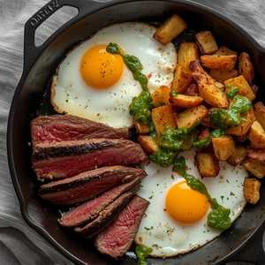 Creole Steak & Eggs