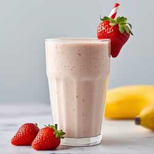 Strawberry & Banana Yogurt Smoothie
