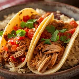 No. 9 Two Chicken Tacos