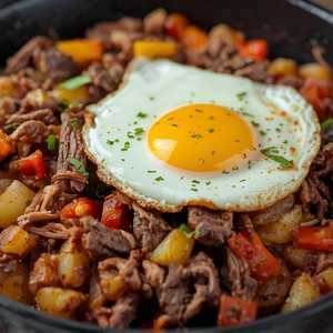 Tuscan Hash With Braised Short Rib