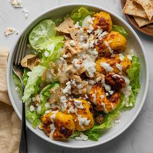 Squash Fritter Caesar