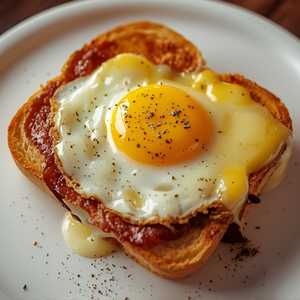 Croque Madame Brioche