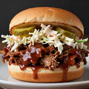 BBQ PULLED PORK SANDWICH