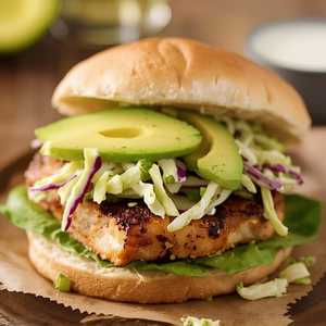 Blackened Mahi Mahi Sandwich
