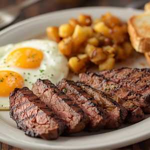 Sirloin Steak & Eggs