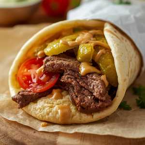 Beef & Lamb Shawarma Sandwich