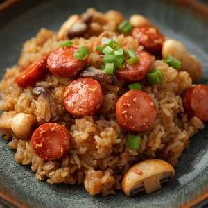 Stir-fried Sticky Rice