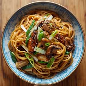 Mushroom Yakisoba
