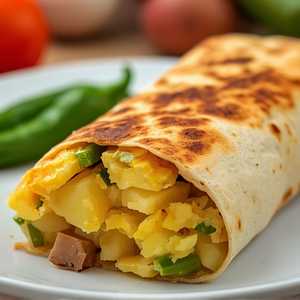 Eggs Potatoes & Green Chili