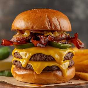 HATCH GREEN CHILE BURGER*