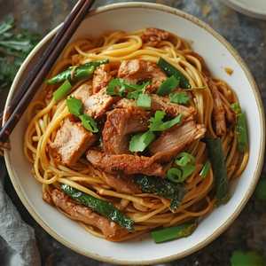 Chow Mein w/ Pickled Vegetable